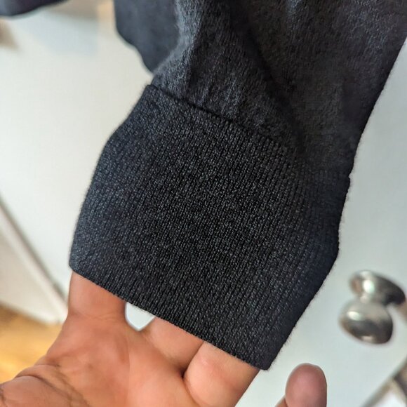 ALL SAINTS - Blue/grey crewneck sweater - Sz L - Picture 4 of 6